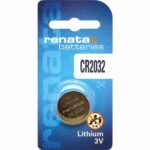 1 x Renata 2032 Watch Batteries, 3V Lithium CR2032