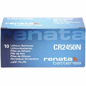10 x Renata 2450 Batteries, 3V Lithium CR2450N, CR2450
