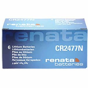 Renata 2477N Batteries, 3V Lithium CR2477N, CR2477