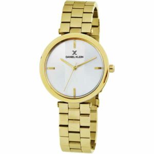 Daniel Klein Women's Watch - Stainless Steel Band - 36mm Analog - Quartz - Silver/Gold Tone - DK11518-2