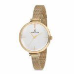 Daniel Klein Women's Watch - Milanese Mesh Band - 32mm Analog - Quartz - Gold Tone - DK11757-2