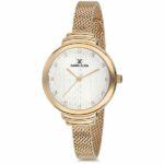 Daniel Klein Women's Watch - Milanese Mesh Band - 30mm Analog - Quartz - Gold Tone - DK11797-3