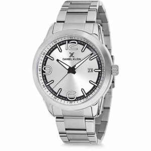 Daniel Klein Men's Watch - Stainless Steel Band - 44mm Analog - Quartz - Grey/Silver Tone - DK12141-6