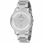 Daniel Klein Mens Watch - Stainless Steel - 43mm Analog - Quartz - Crystal Accented, - Silver Tone - DK12170-1