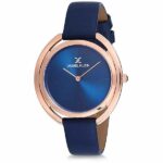 Daniel Klein Womens Watch - 38mm Analog - Quartz - Minimalist, Slim - Rose Gold Tone/Blue - DK12197-1