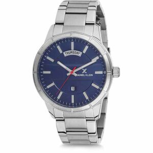 Daniel Klein Mens Watch - Stainless Steel - 44mm Analog - Quartz - Silver Tone - DK12215-4