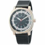 Daniel Klein Mens Watch - Mesh Strap - 43mm Analog - Quartz - Rose Gold Tone/Black - DK12257-5