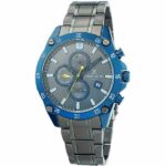 Daniel Klein Mens Watch - 45mm Analog - Multifunction - Quartz - Dual Time, Two-Tone - Blue/Black - DK12302-6