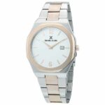 Daniel Klein Mens Watch - 41mm Analog - Quartz - Two-Tone, Classic - Rose Gold and Silver Tone - DK12330-4