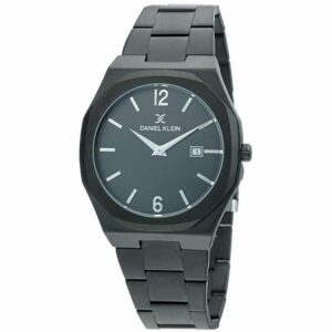 Daniel Klein Mens Watch - Stainless Steel - 41mm Analog - Quartz - Black - DK12330-5