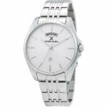 Daniel Klein Mens Watch - Stainless Steel - 44mm Analog - Quartz - Textured Dial - Silver Tone - DK12337-1