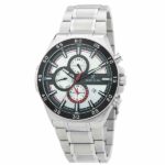 Daniel Klein Mens Watch - 45mm Analog - Multifunction - Quartz - Dual Time, Sport - Silver Tone - DK12362-1