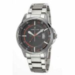 Daniel Klein Mens Watch - Stainless Steel - 44mm Analog - Quartz - Seconds Indicator - Silver Tone - DK12441-2