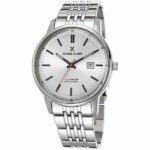 Daniel Klein Mens Watch - Stainless Steel - 44mm Analog - Quartz - Silver Tone - DK12475-1