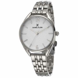 Daniel Klein Womens Watch - Stainless Steel - 34mm Analog - Quartz - Silver Tone - DK12483-1