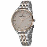 Daniel Klein Womens Watch - Stainless Steel - 34mm Analog - Quartz - Two-Tone - Rose Gold and Silver Tone - DK12483-4