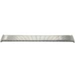 Flat view of Silver Tone Expansion Watch Band, Metal Stretch Strap for Timex, Citizen & More
