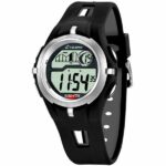 Calypso 42.5mm Mens Digital Sports Watch, Silicone Strap - Black / Grey / Silver - K5511/1