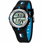 Calypso 42.5mm Mens Digital Sports Watch, Silicone Strap - Black / Blue / Silver - K5511/2