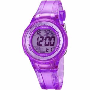 Calypso 34mm Womens Digital Sports Watch, Silicone Strap - Purple - K5688/3