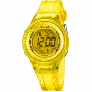 Calypso 34mm Womens Digital Sports Watch, Silicone Strap - Yellow - K5688/6