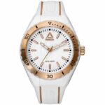 Reebok Emom 1.0 Mens Watch, Analog, White And Gold with White Silicone Strap - RD-EMO-L2-PWIW-W3