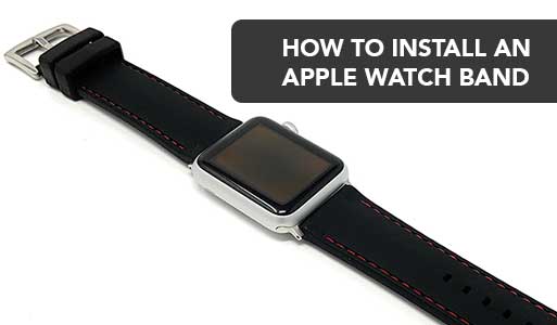 How to install an Apple Watch Band